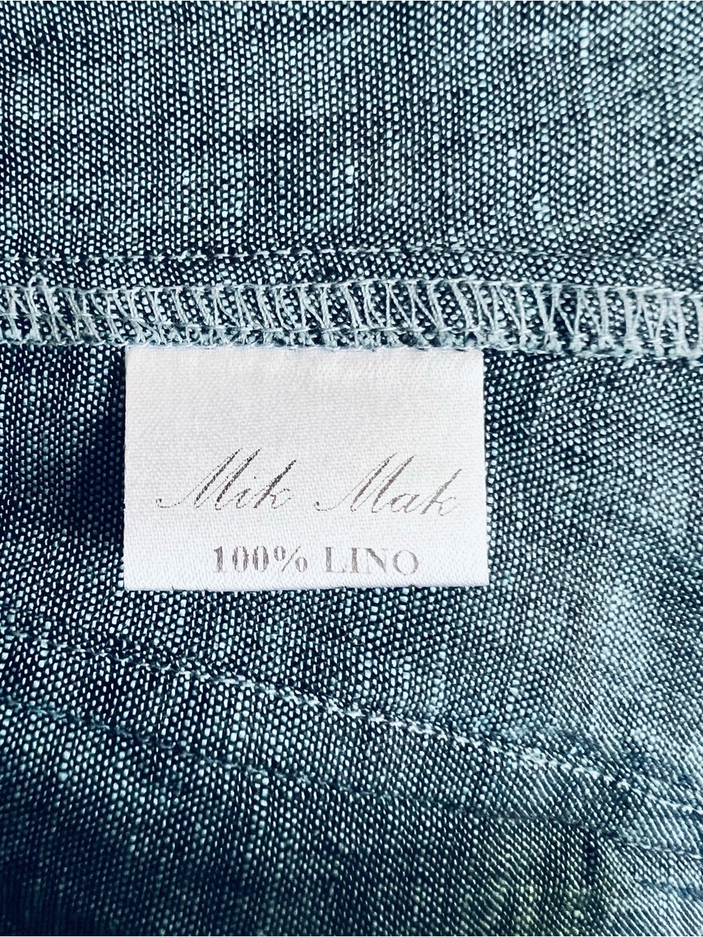 PRICE DROP Italian 100% Linen Top - Picture 5 of 9